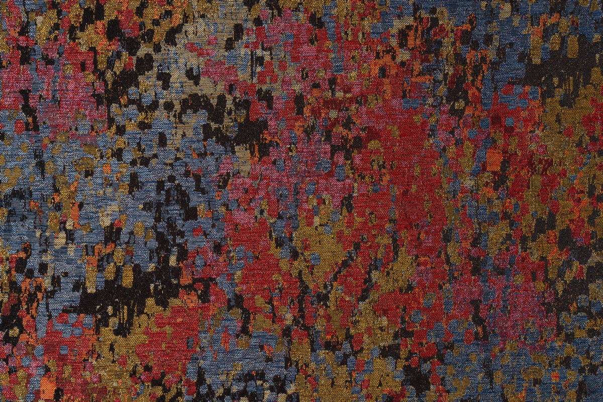 Lucca Curtain multicolored fabric