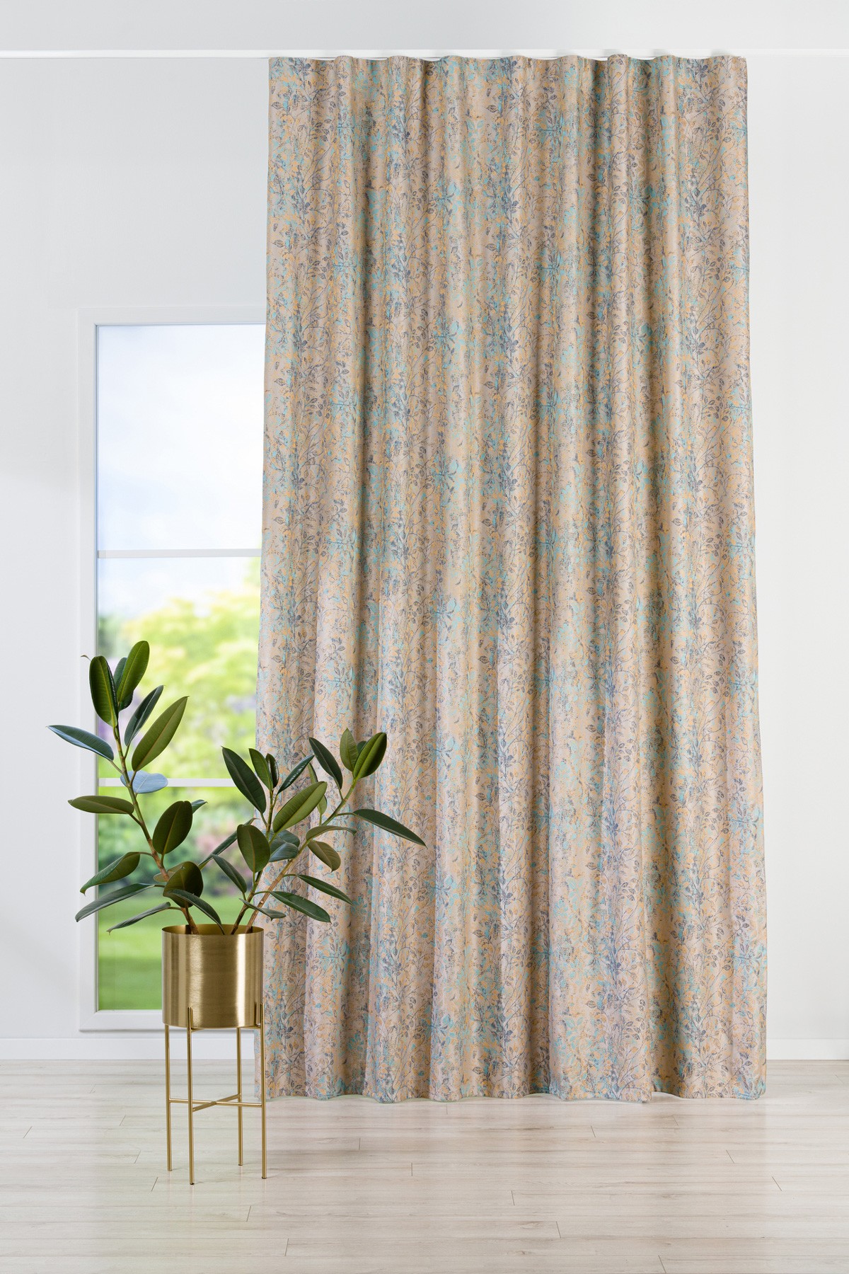 Arezzo Curtain Turqoise