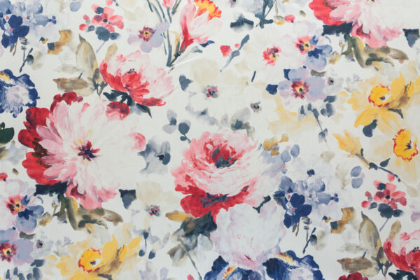 Zelda Curtain Multicolor flower pattern