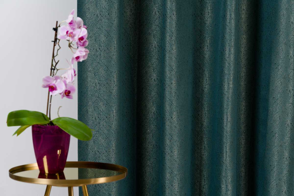 Soho curtain Green Fabric