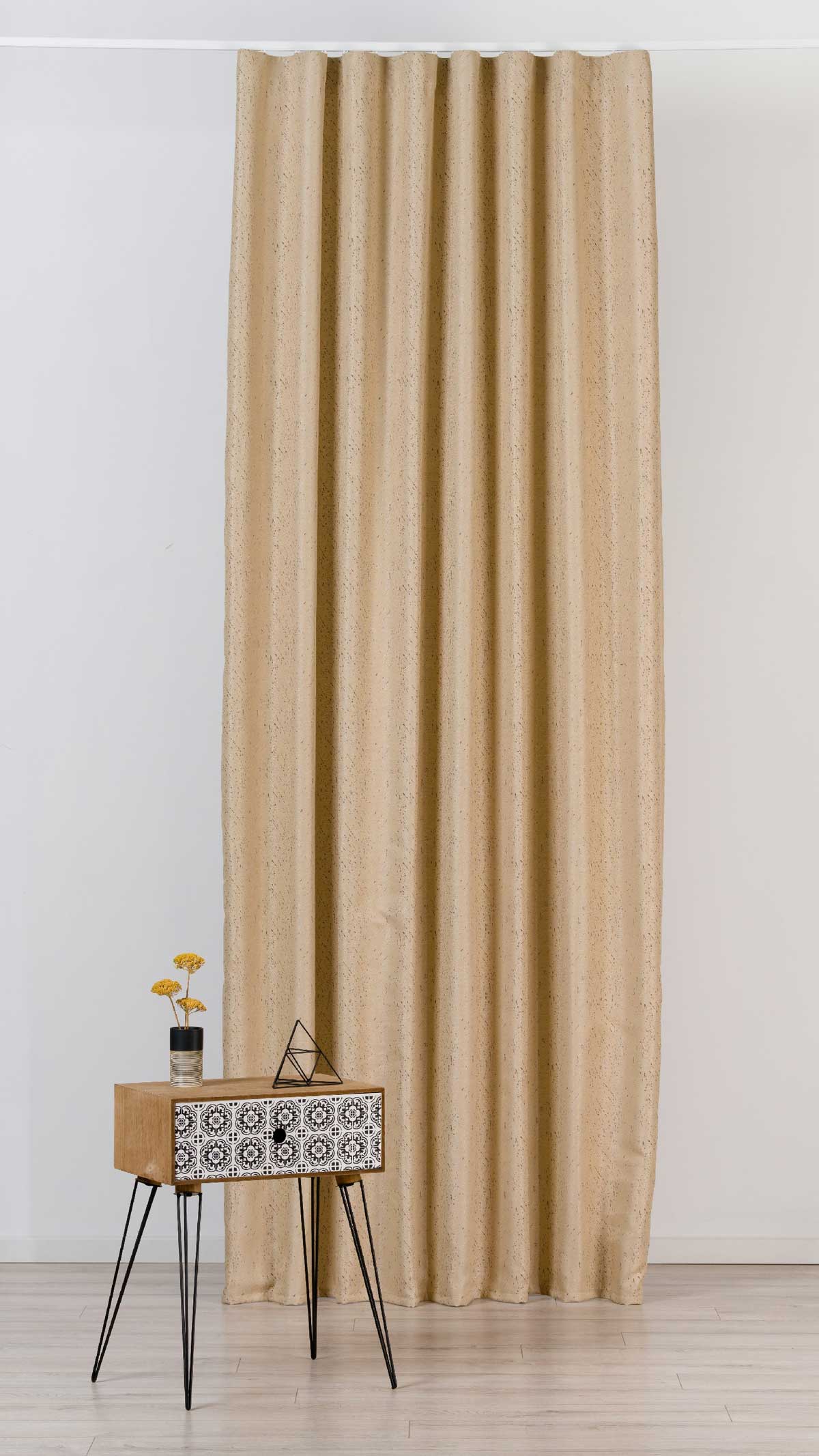 Soho curtain Beige Fabric