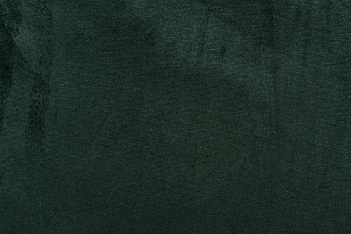 Castellano emerald green colored fabric curtain