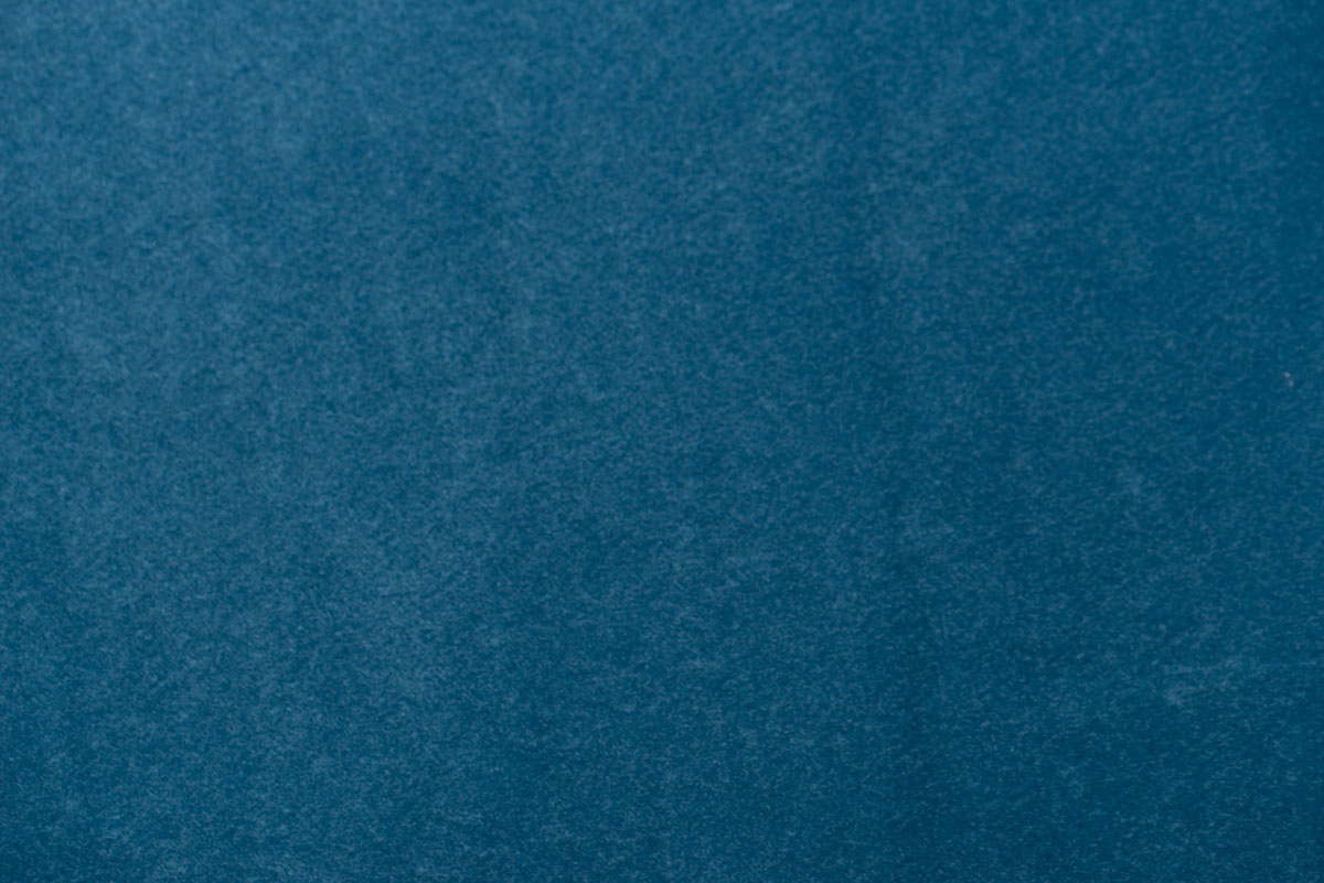 Castellano blue colored fabric curtain