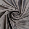Castellano dark grey colored fabric curtain