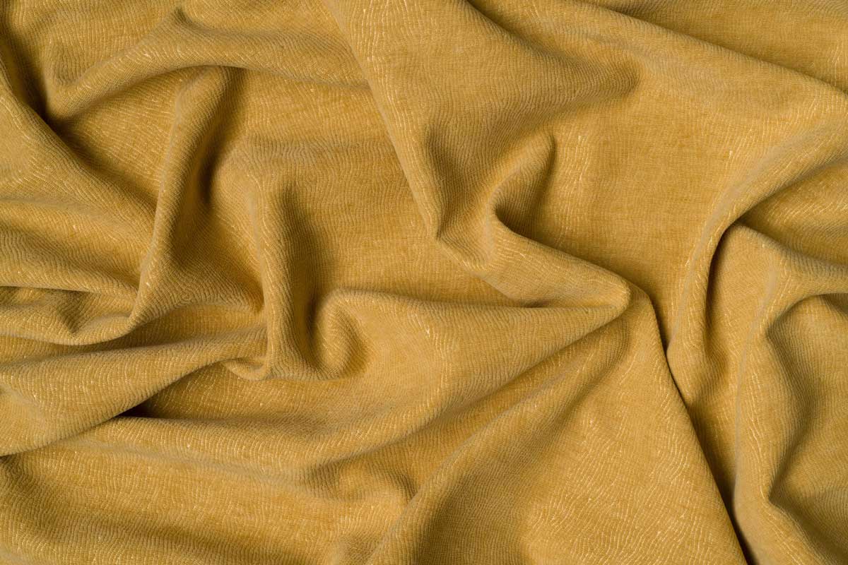 Java Curtain yellow fabric