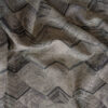 Utopia curtain grey colored fabric with triangle pattern