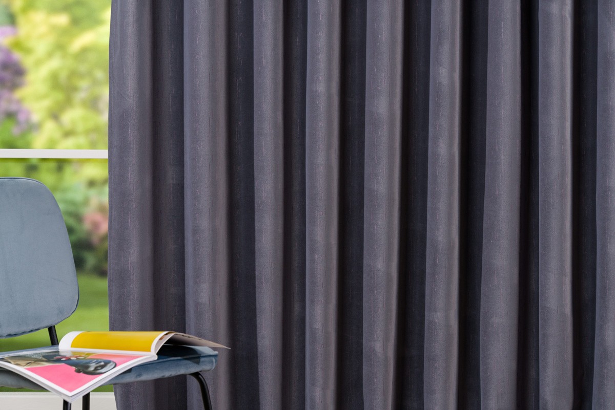 Neptun Curtain Purple colored fabric