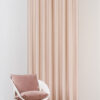 Scarabeo Curtain Coffe colored fabric
