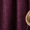 Velar Curtain Purple colored fabric
