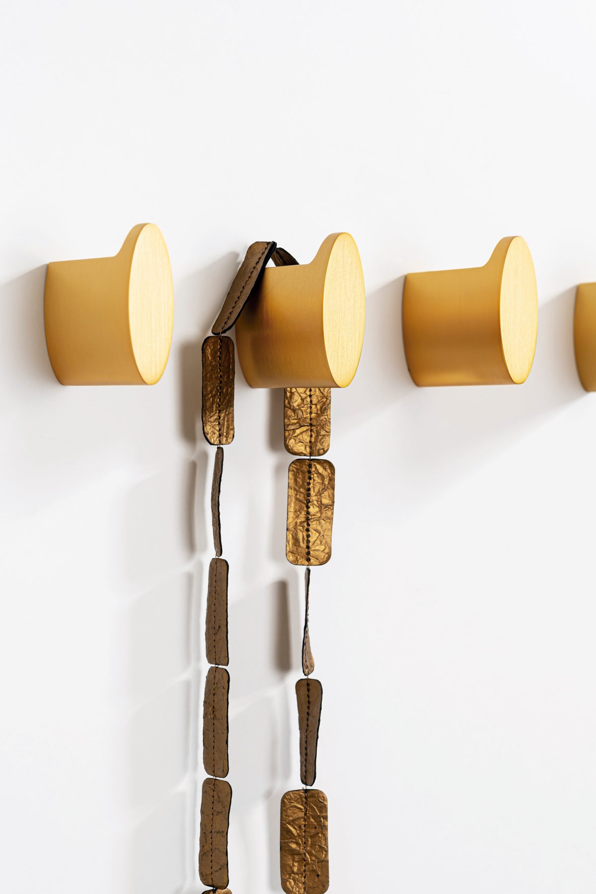 gold brushed takk wall hook