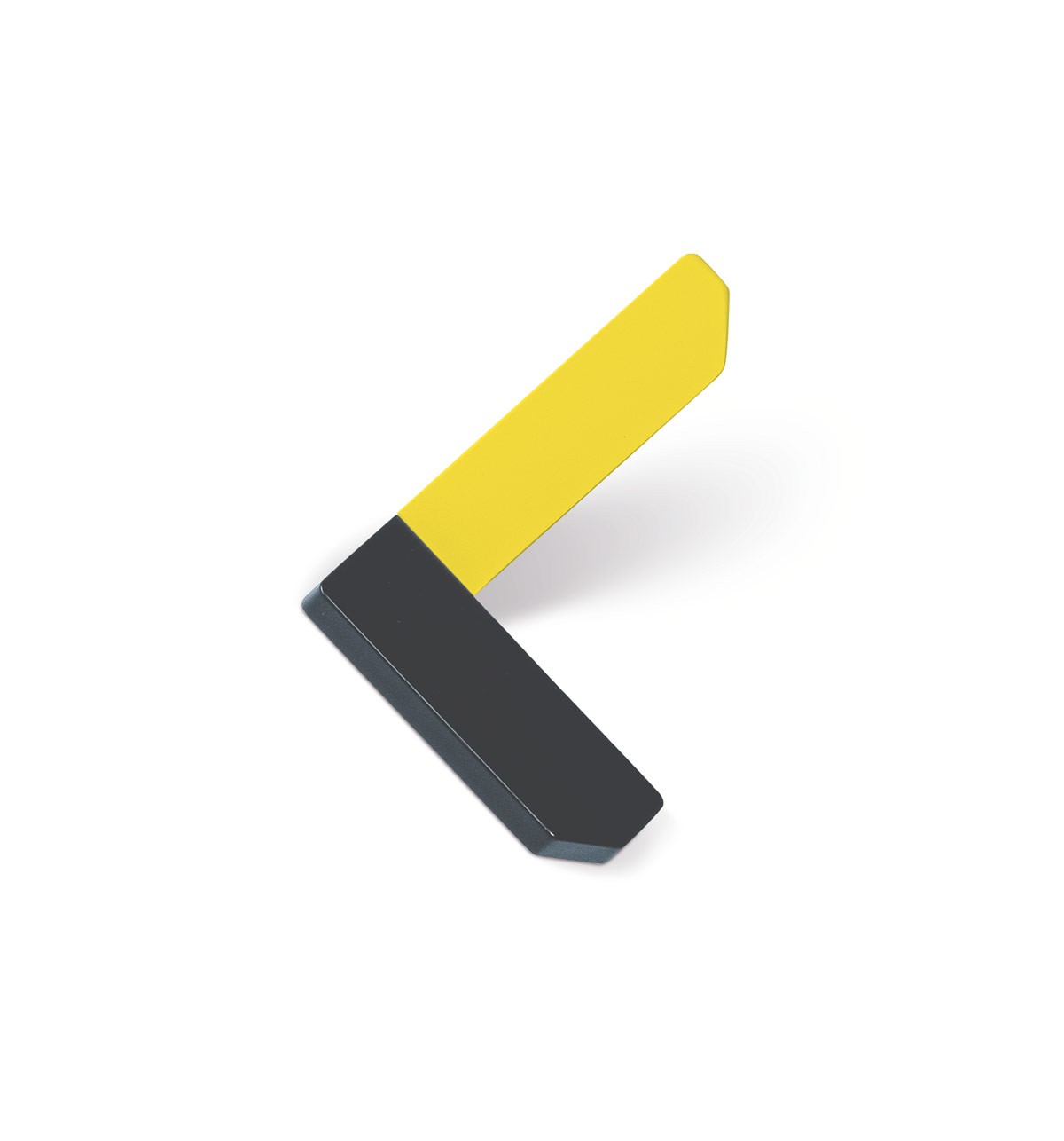 Corner wall hook yellow
