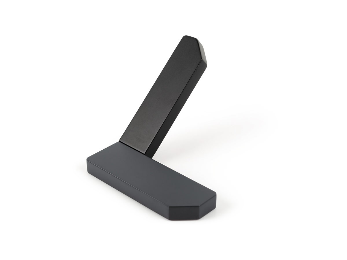 Corner wall hook black