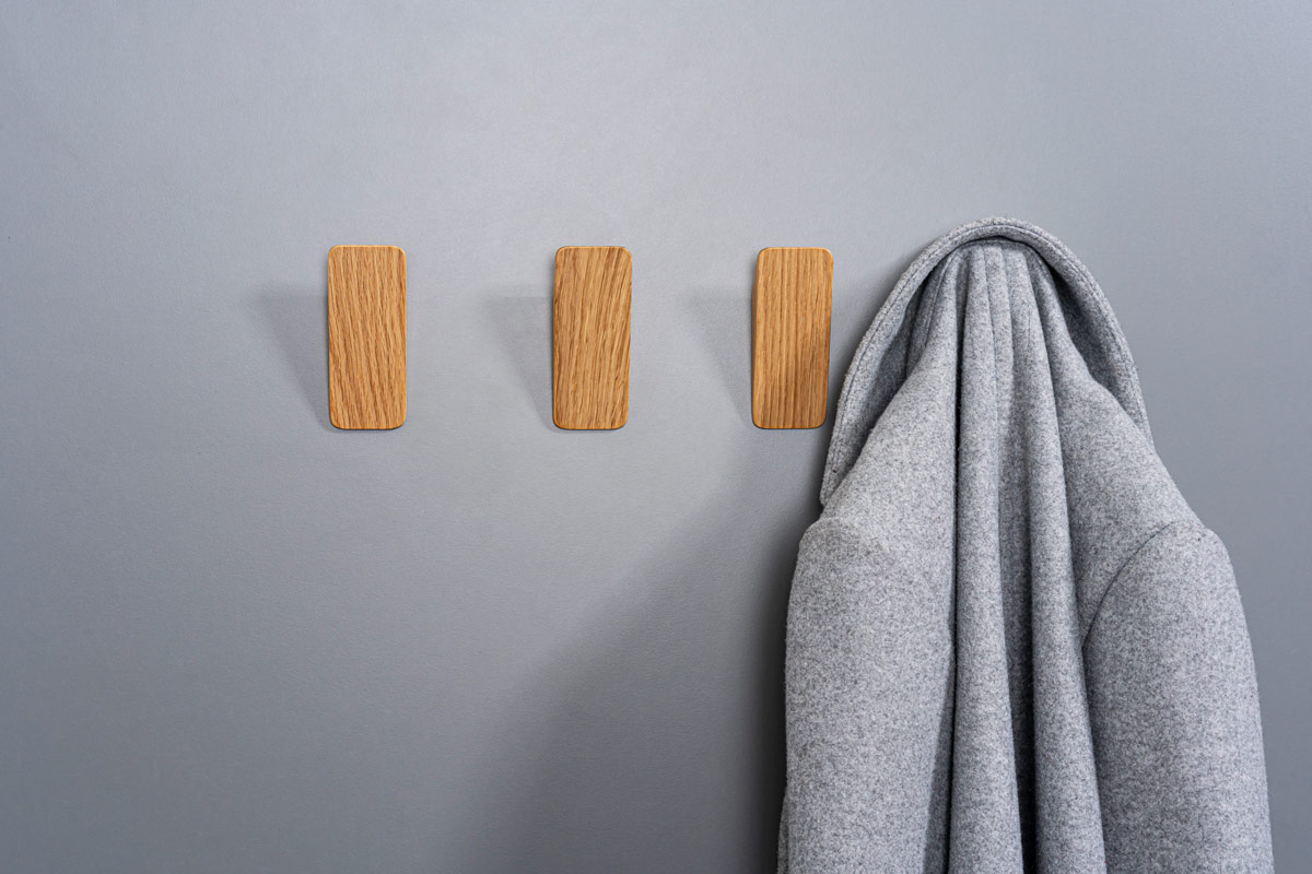 Switch wall hook wood