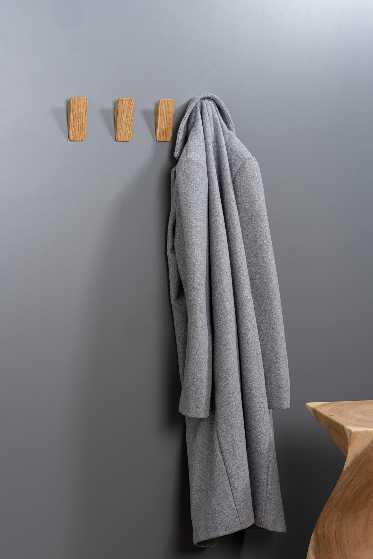 Switch wall hook wood