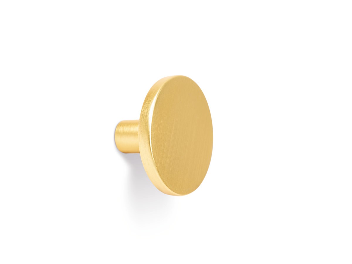 Como wall hook brushed gold