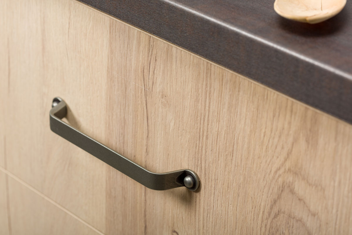 Button Handle copper