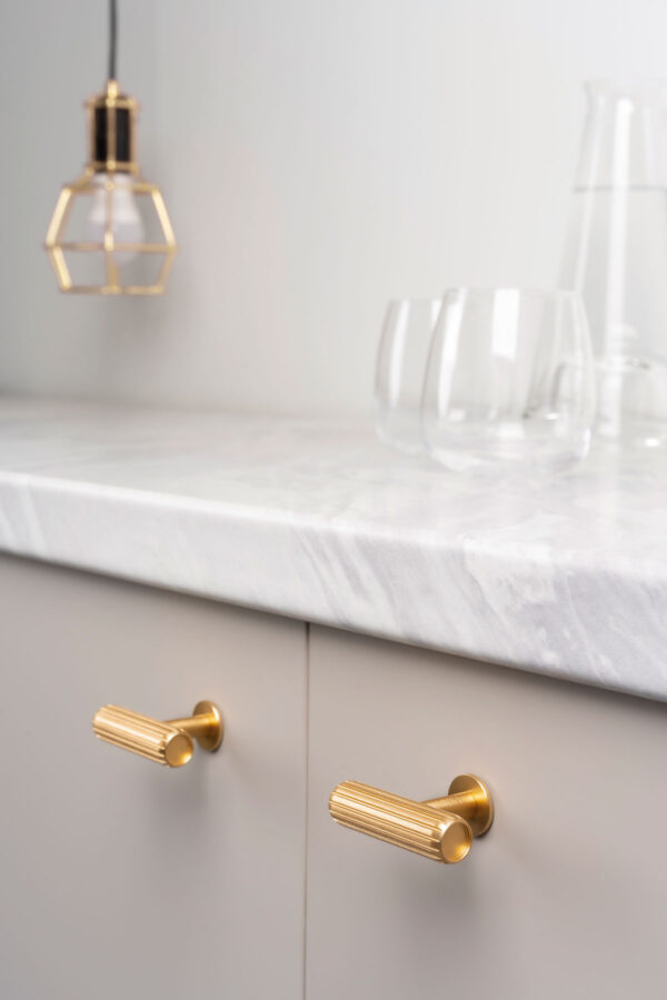 Rille Handle gold