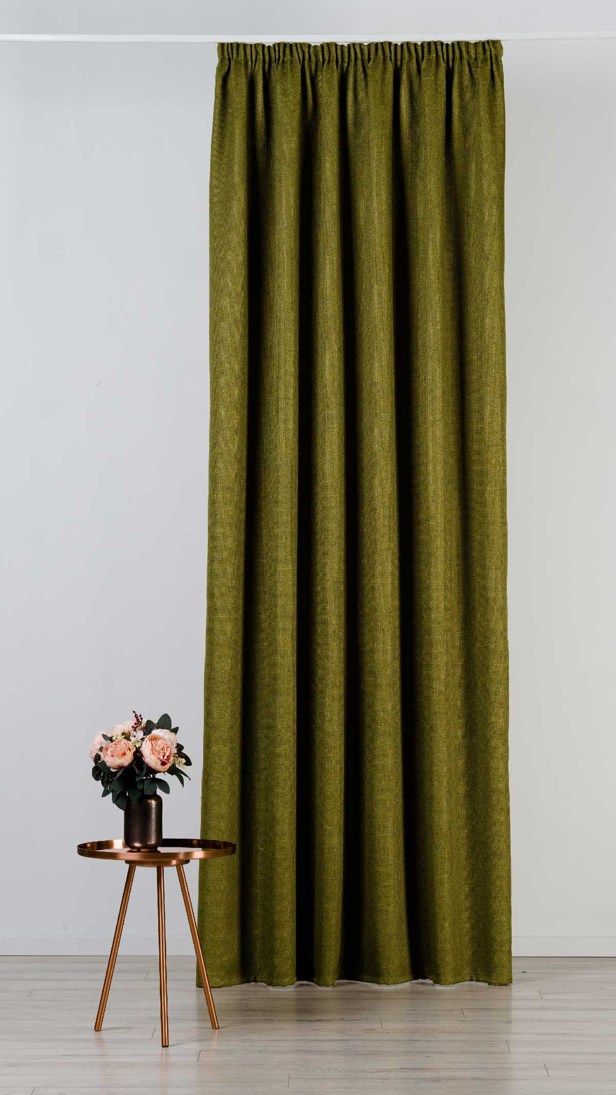 Cheer Curtain green fabric