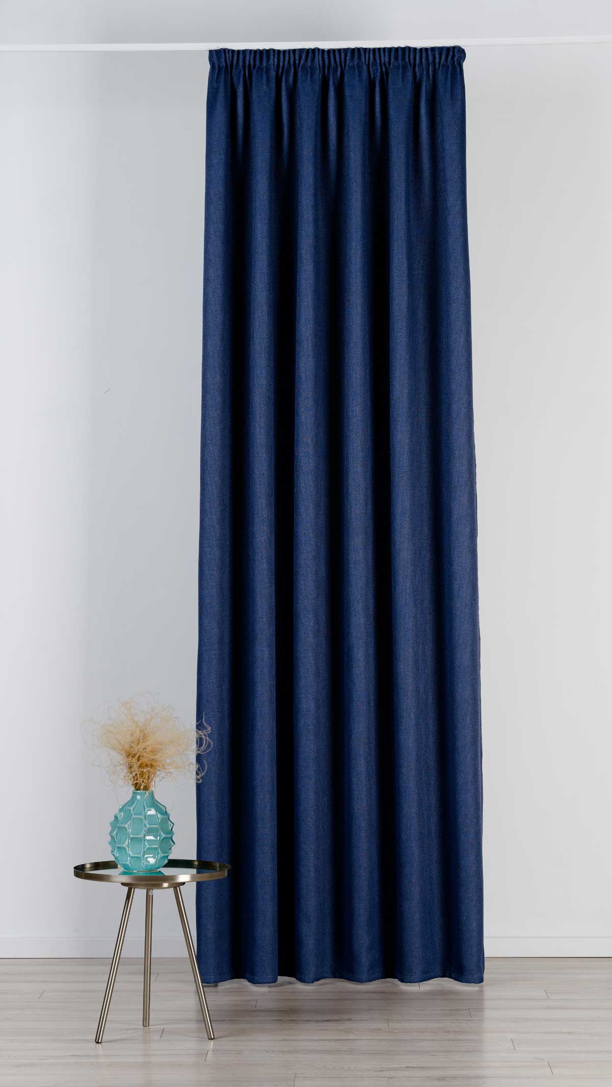 Cheer Curtain blue fabric