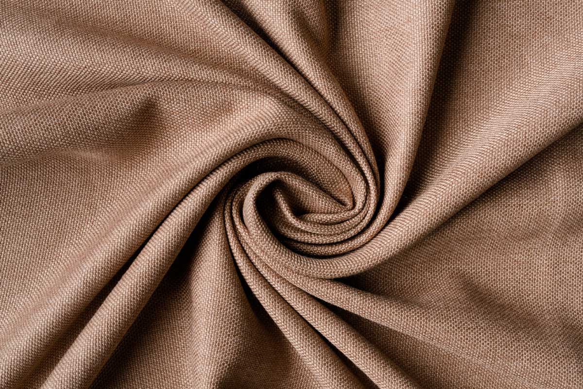 Pedro Curtain Coffee fabric