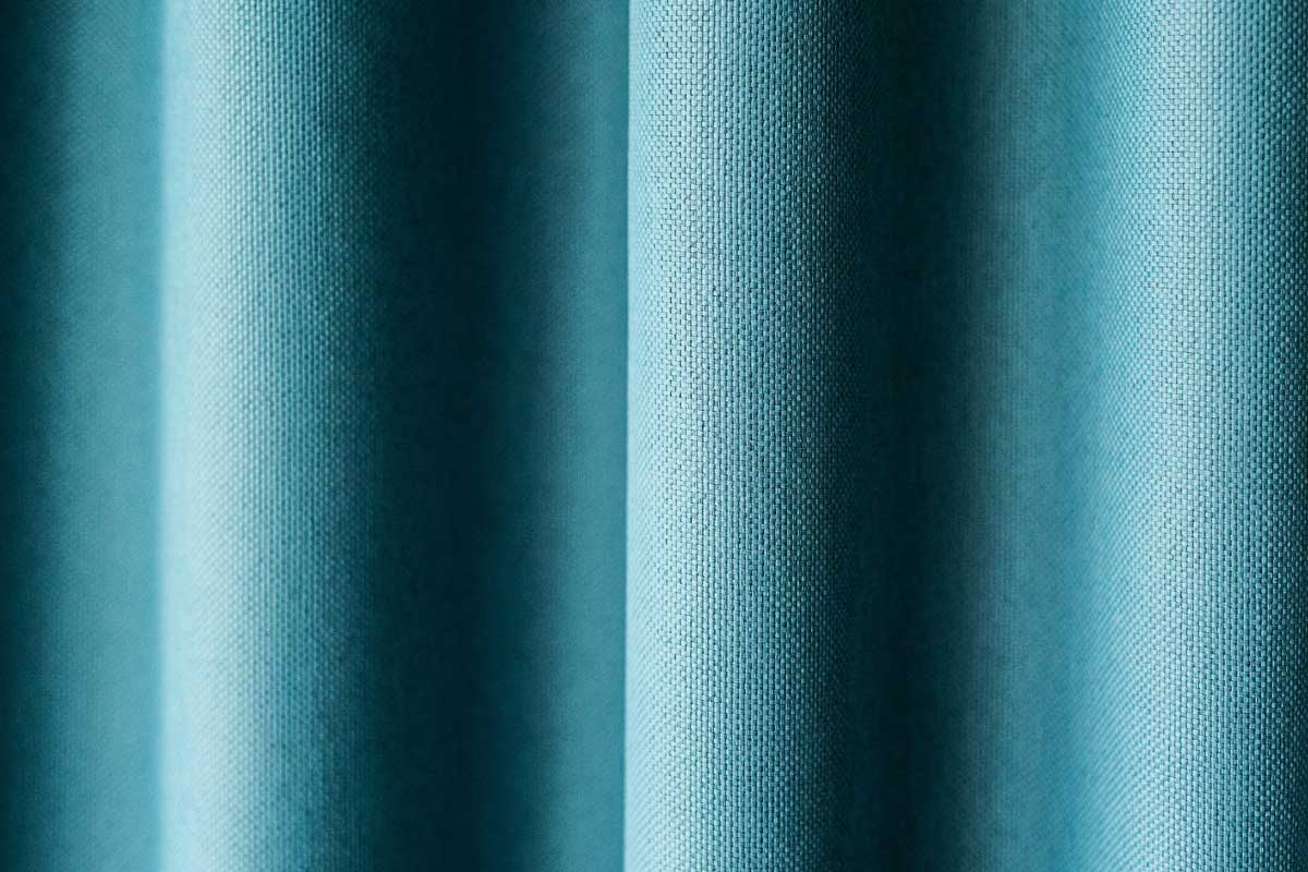 Tyler Curtain turquoise fabric