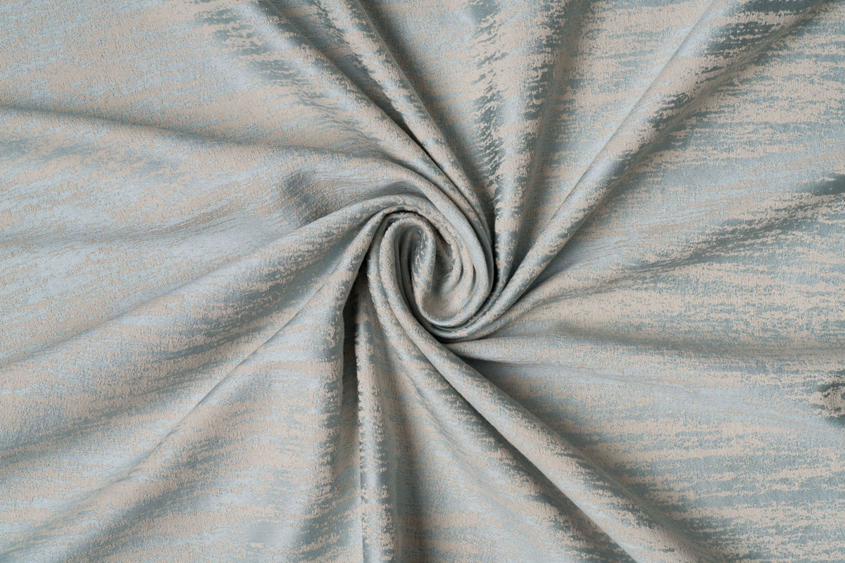 Nympha Curtain blue fabric