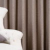 Atlas Curtain coffee fabric