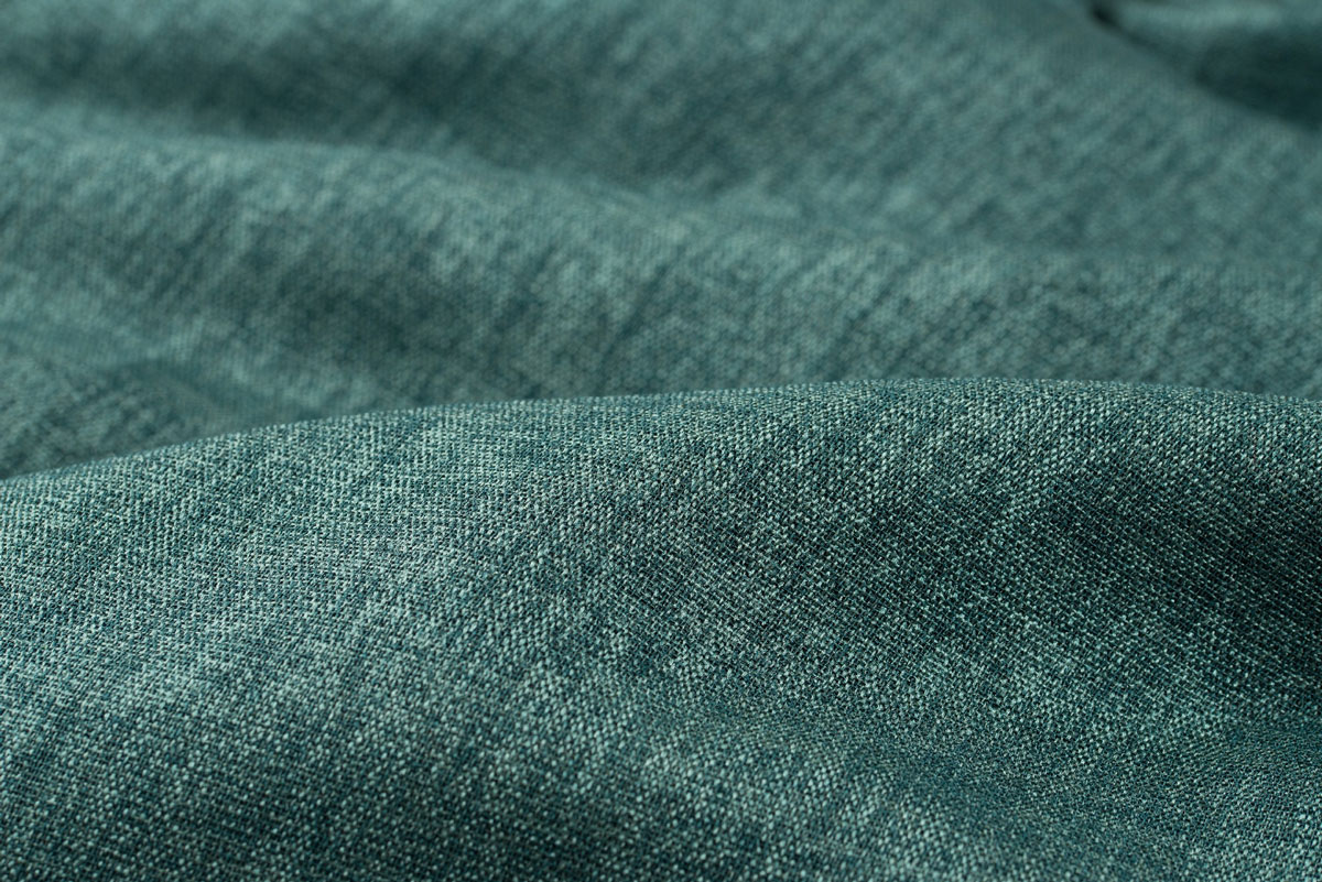 Madras Curtain green fabric