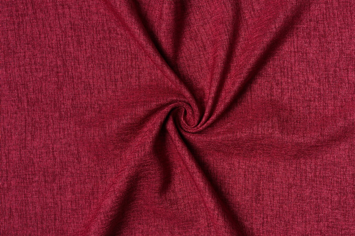 Madras Curtain red fabric