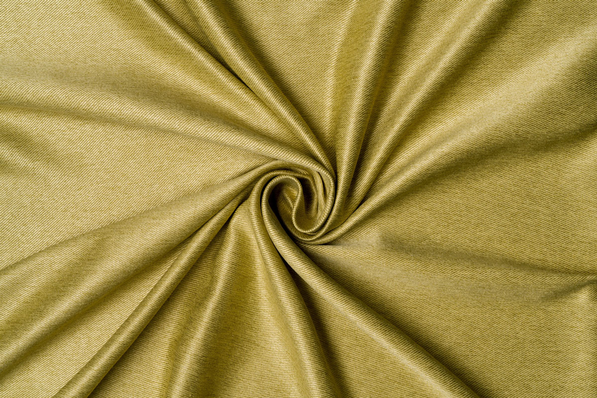 Madras Curtain green fabric