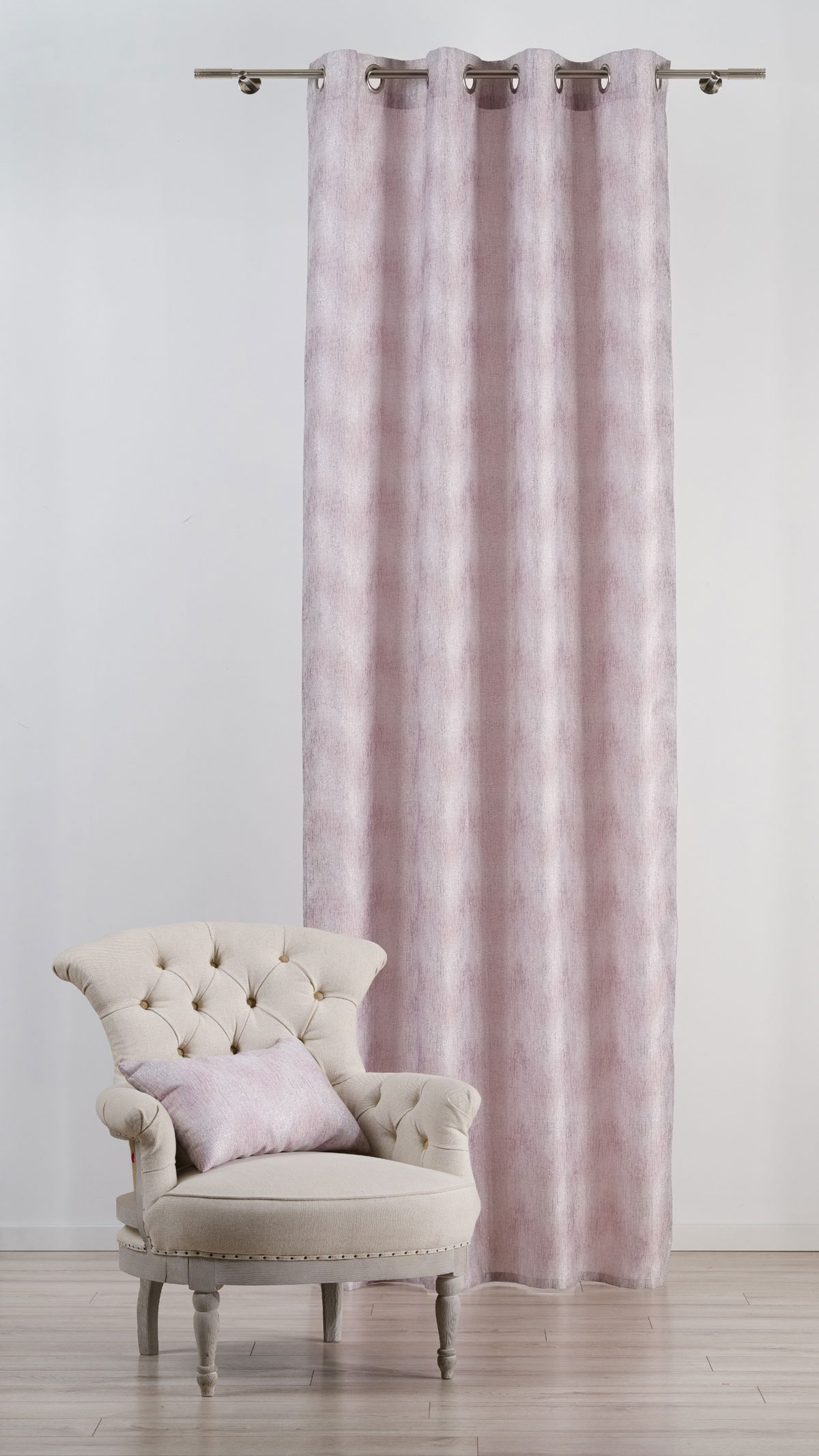 Durante Curtain pink fabric
