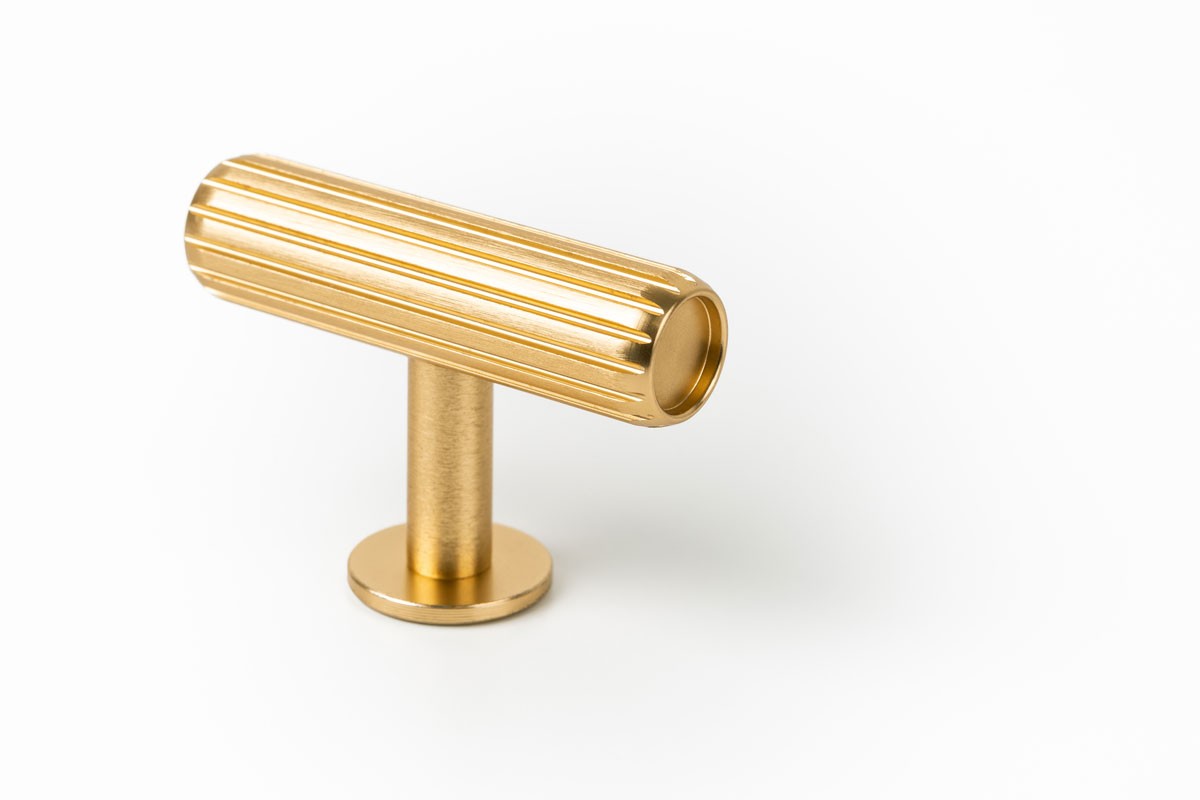 Rille Handle gold