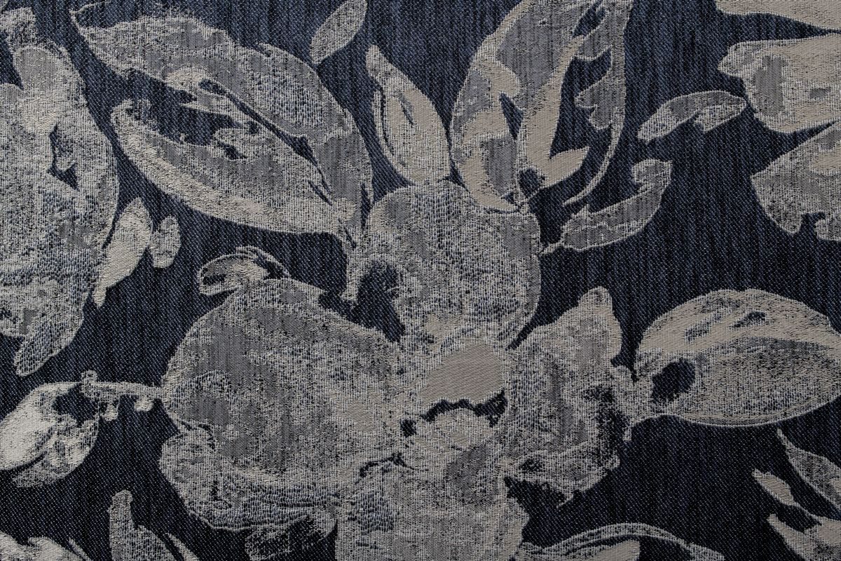 Havana blue colored material