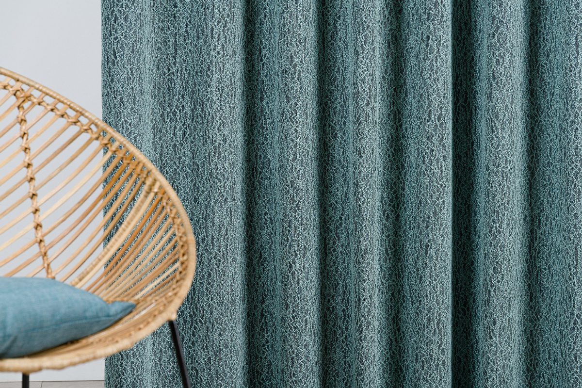 lamezza blue colored material