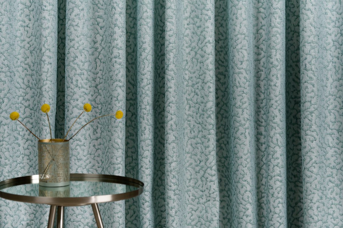 mendoza blue colored material