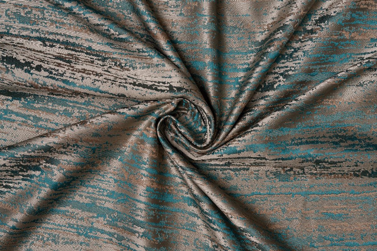 mohave green colored material curtain