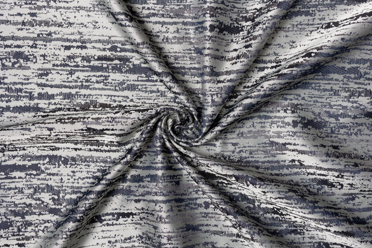 mohave grey print curtain