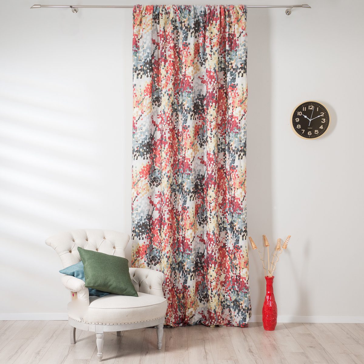 Nadine multicolor colored material