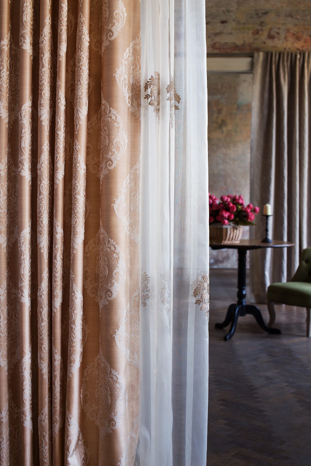 russell grey colored material