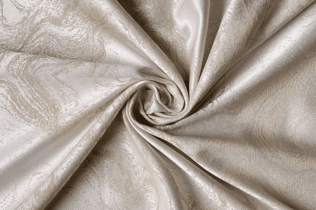 carrara grey colored material curtain