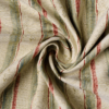 celyn green colored material curtain