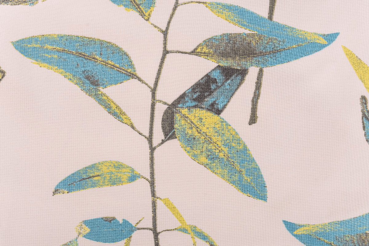 maui pink colored material curtain