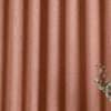 segovia pink colored material curtain