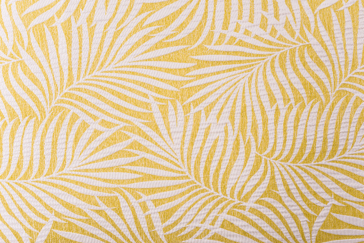 azaria yellow colored material curtain