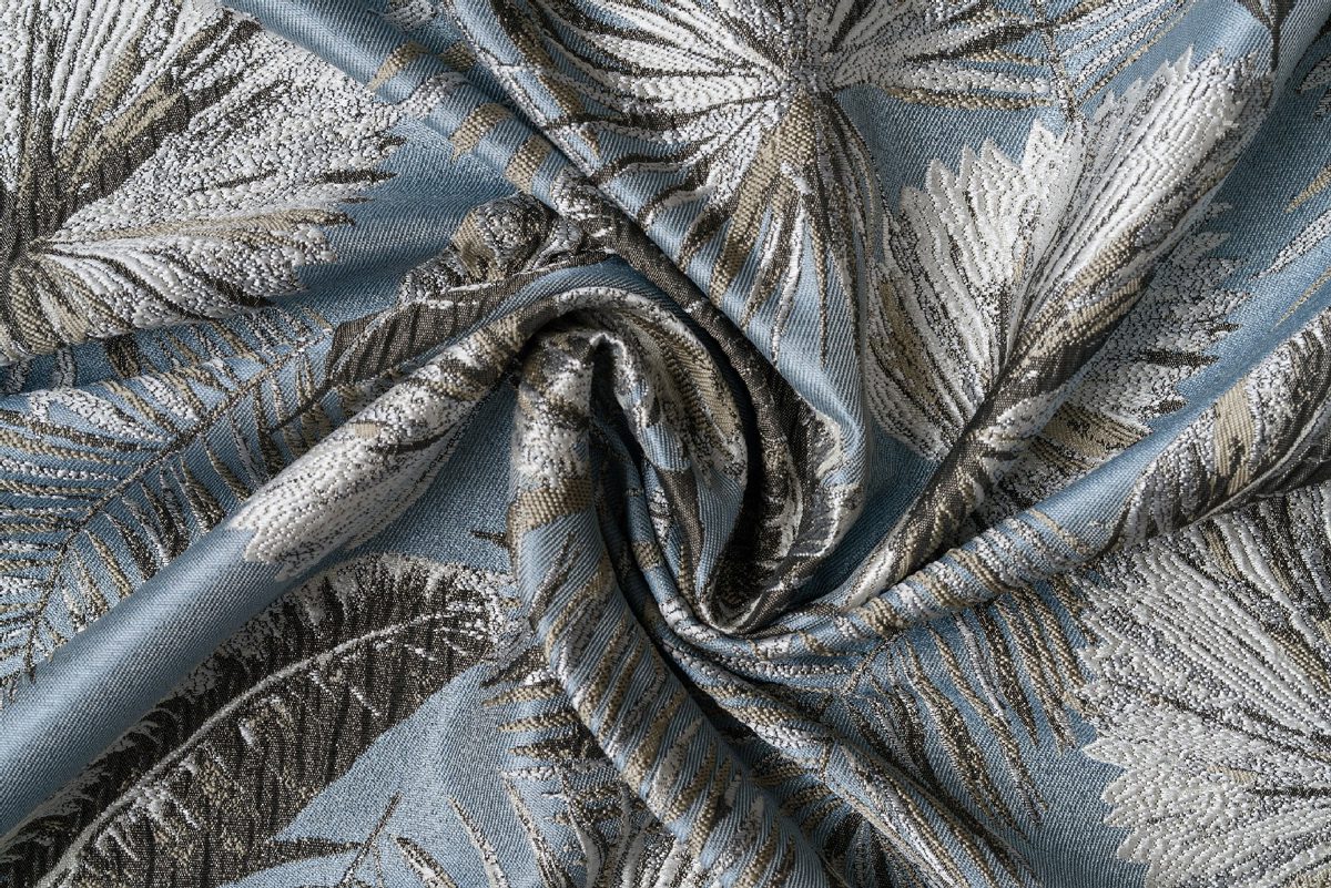 Euphoria blue colored material