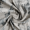fusion grey colored material curtain