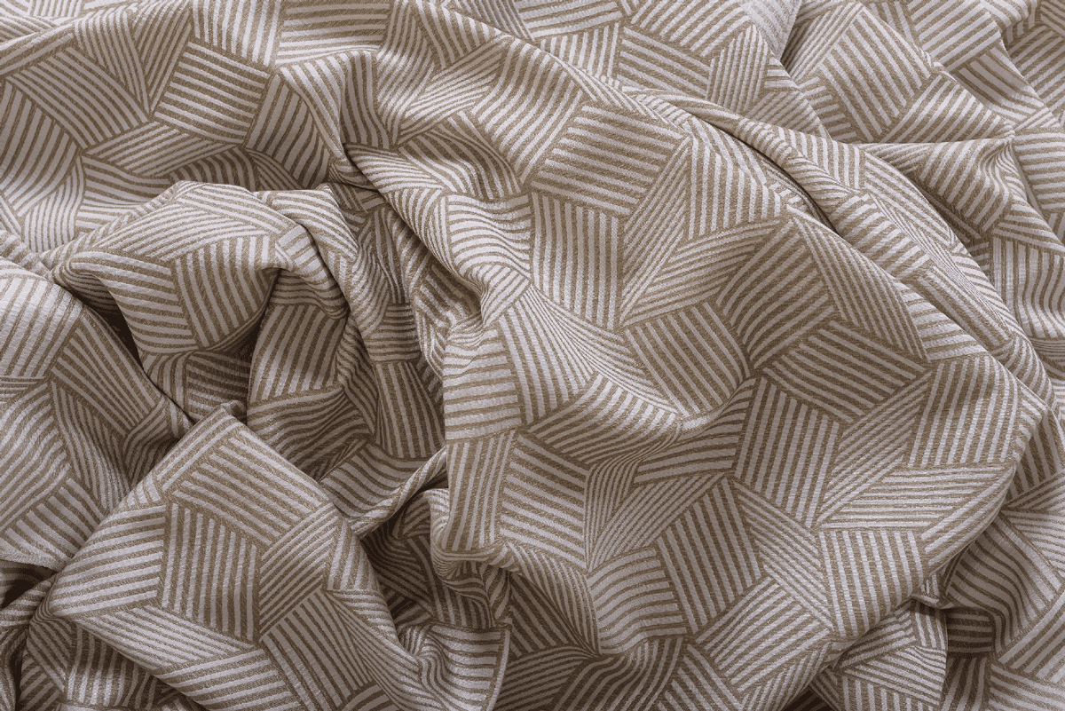 graphen white colored material curtain