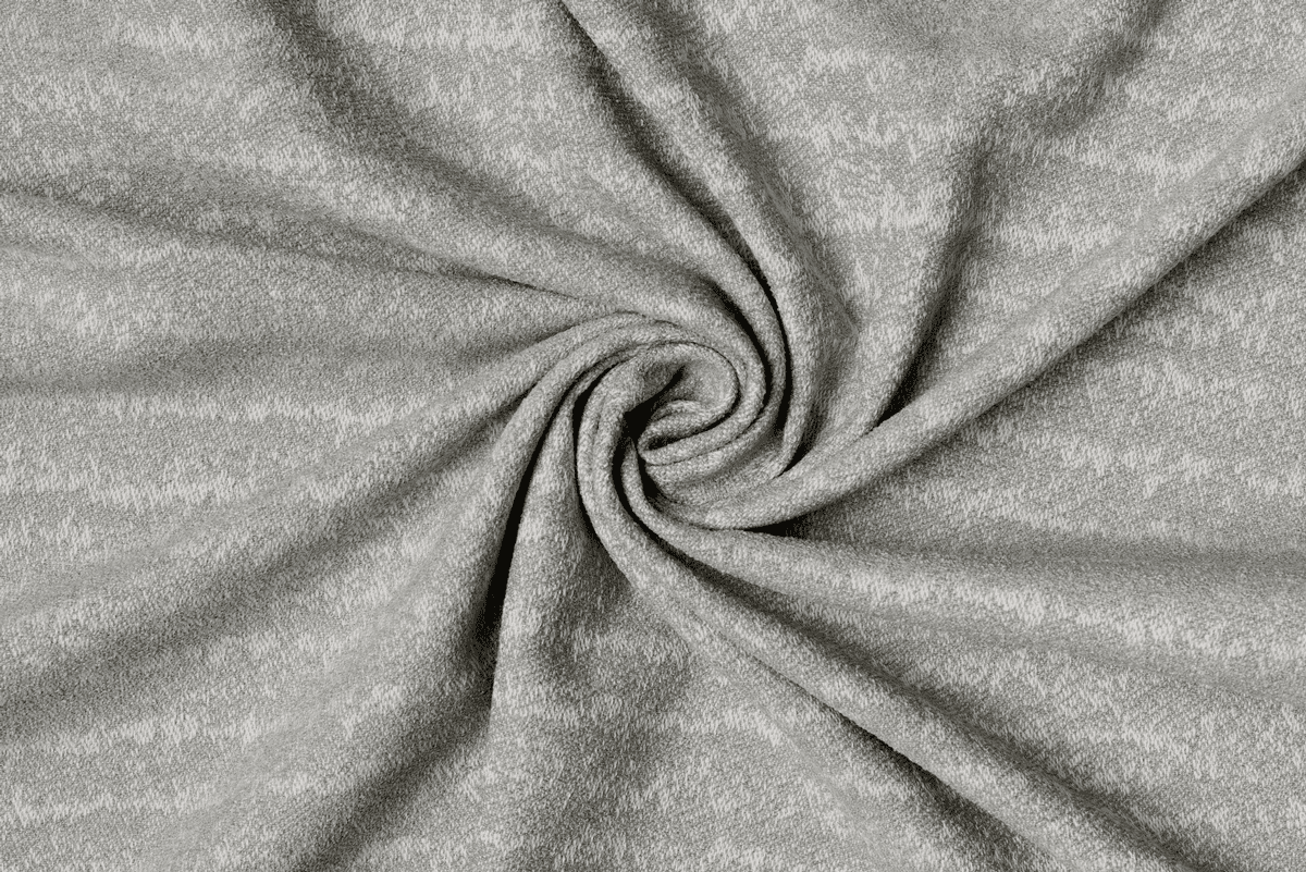 lusso grey colored material curtain