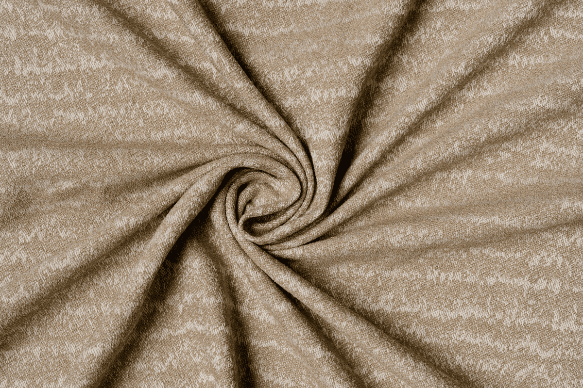 lusso beige colored material curtain