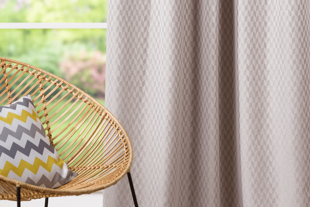 ravelo beige colored material curtain